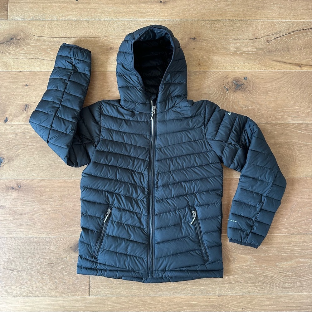Youth Size L Columbia Slope Edge Jacket, Black, Like-New Condition